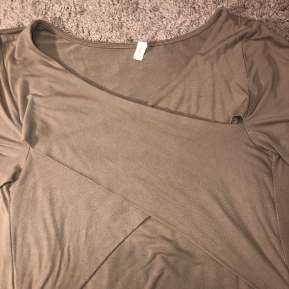 Wishlist Blouse Womens Size Large Brown Dress Work Professional Top - Picture 2 of 13